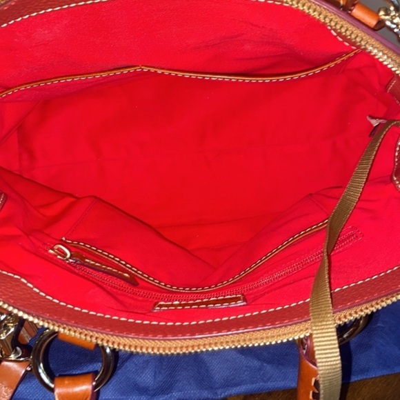 Dooney & Bourke Aubrey Leather Satchel - Picture 8 of 14
